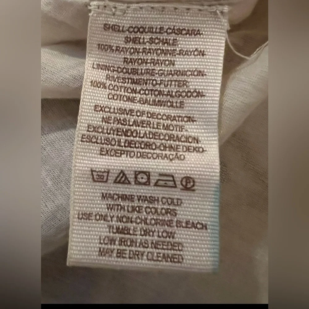 Free People White and Pink Embroidered Mini Dress EUC - Picture 11 of 14